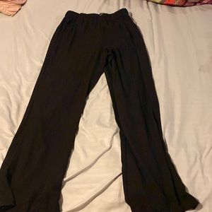 Loose wide leg pants